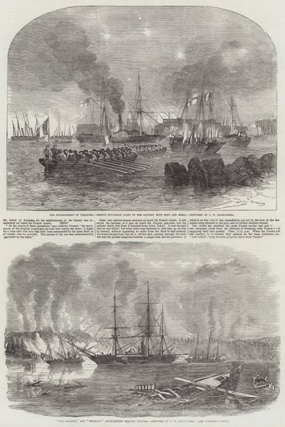 El Bombardeo de Sveaborg de John Wilson Carmichael
